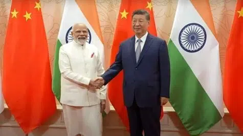 PM Modi meets Xi Jinping at SCO Summit 2025, marking historic breakthrough in India China bilateral ties.