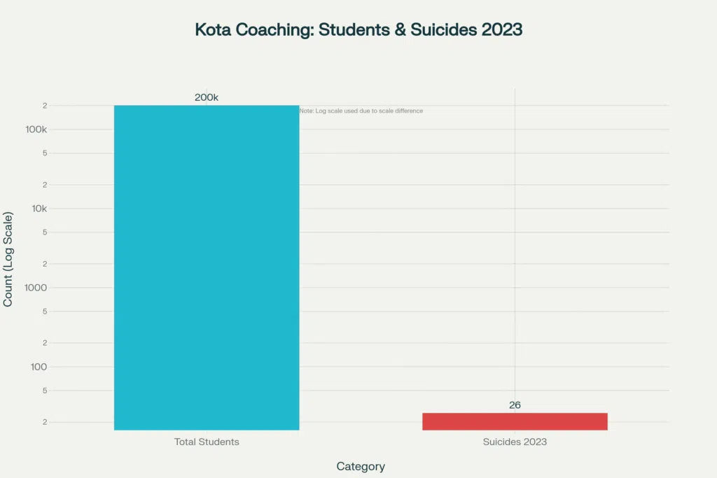 Kota Coaching Hub: Students vs Suicides